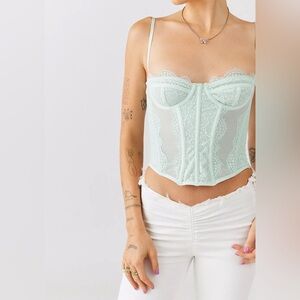 SALE! Urban Outfitters Mint Lace Tank Top